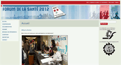 Desktop Screenshot of forum2012.rsfs.ca