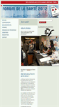 Mobile Screenshot of forum2012.rsfs.ca