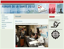 Tablet Screenshot of forum2012.rsfs.ca